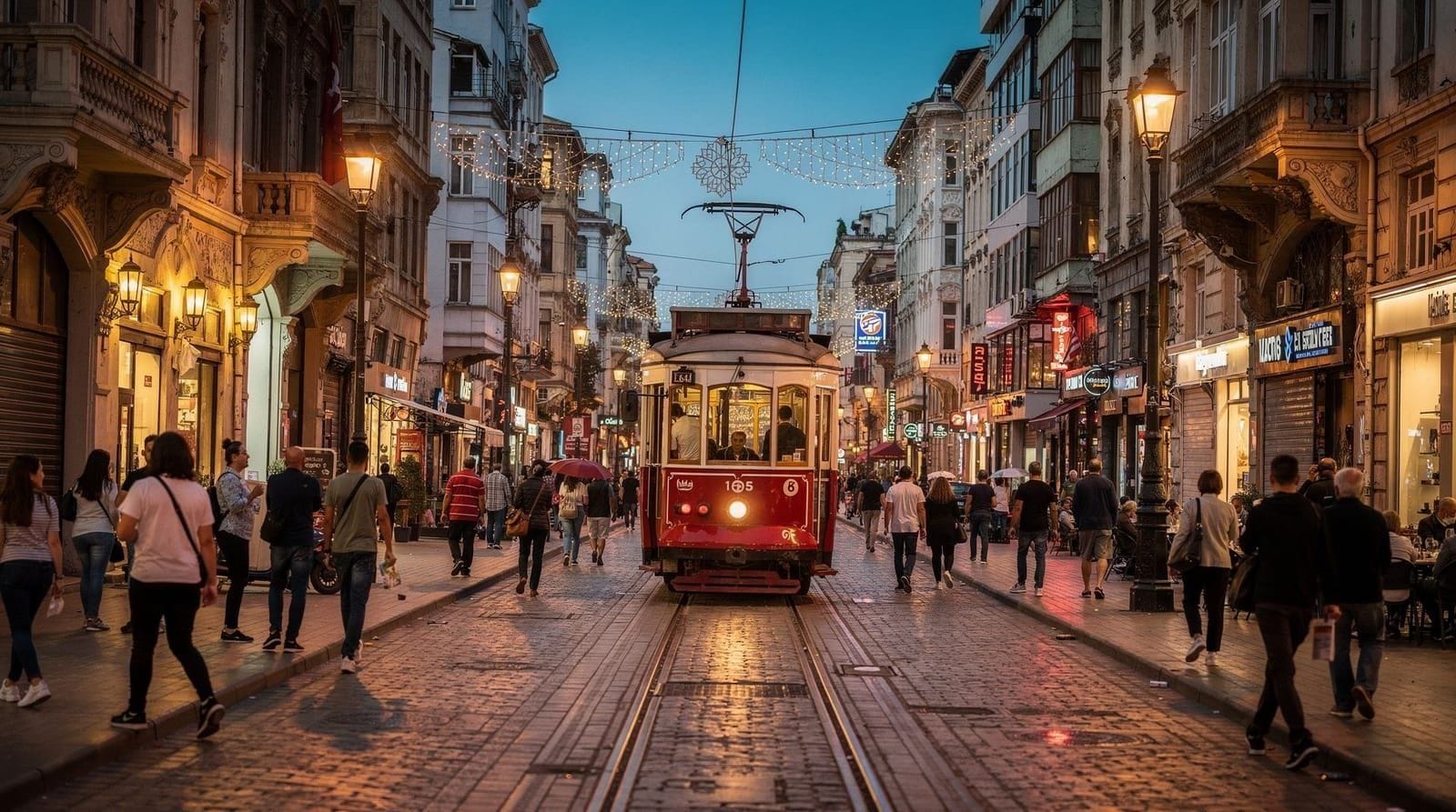 Beyoğlu and İstiklal Avenue, Istanbul and Turkey