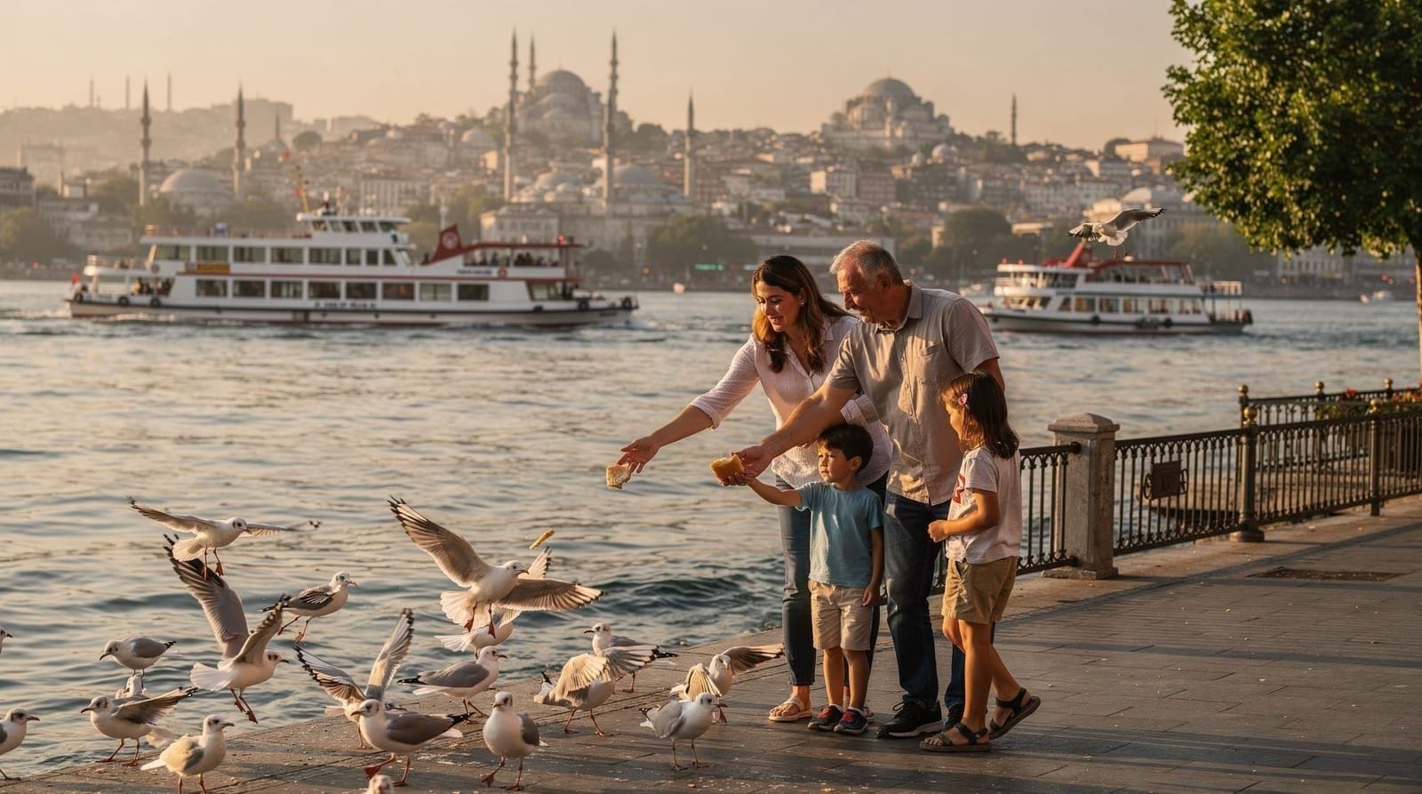 Family travel — Istanbul with kids — family-friendly sights, the aquarium, ferries and what to s