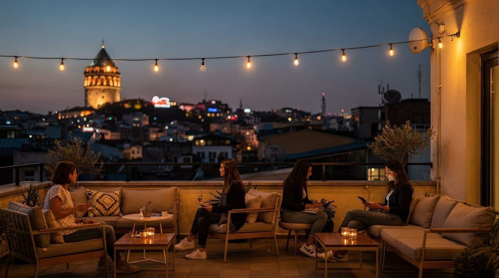 Shows & nightlife — Whirling dervishes, Turkish nights, rooftop bars and the best evening shows in I